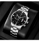 Fashion Men Watch Luxury Calendar Quartz Wrist Watch Business Watches Man Clock Male Bracelet Wristwatch