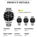 Fashion Men Watch Luxury Calendar Quartz Wrist Watch Business Watches Man Clock Male Bracelet Wristwatch